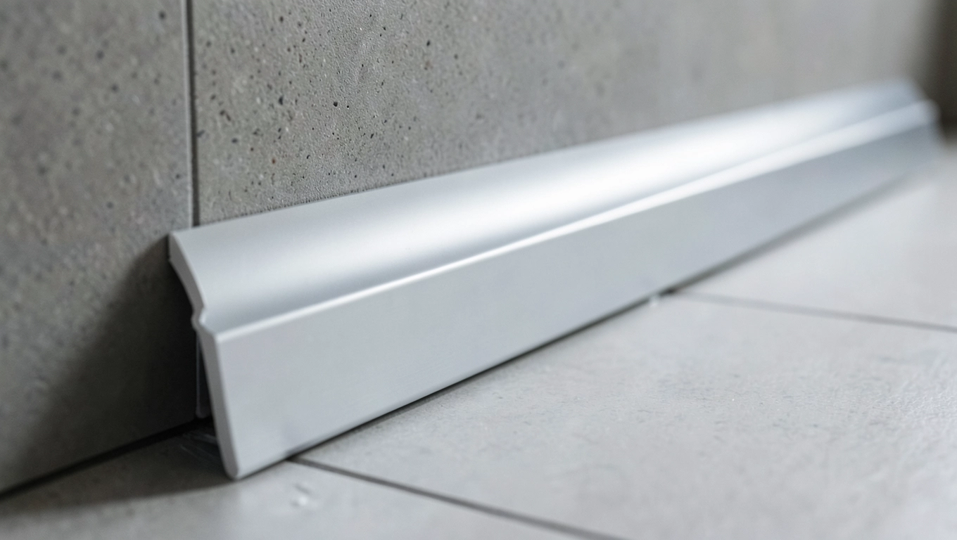 Aluminiowe listwy przypodłogowe