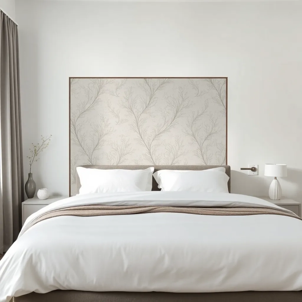 Aranżacje tapety w sypialni