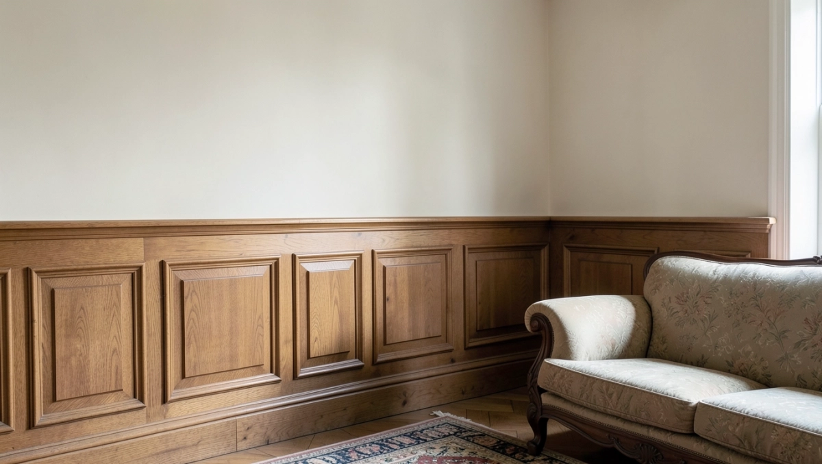 boazeria do polowy sciany