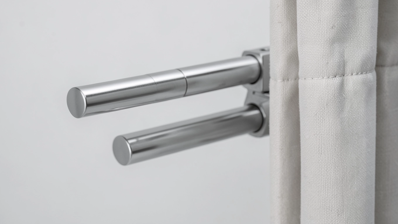 Budowa karniszy rurowych podwójnych