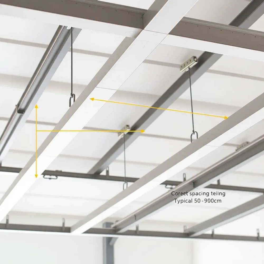 Co ile wieszaki na sufit jednopoziomowy