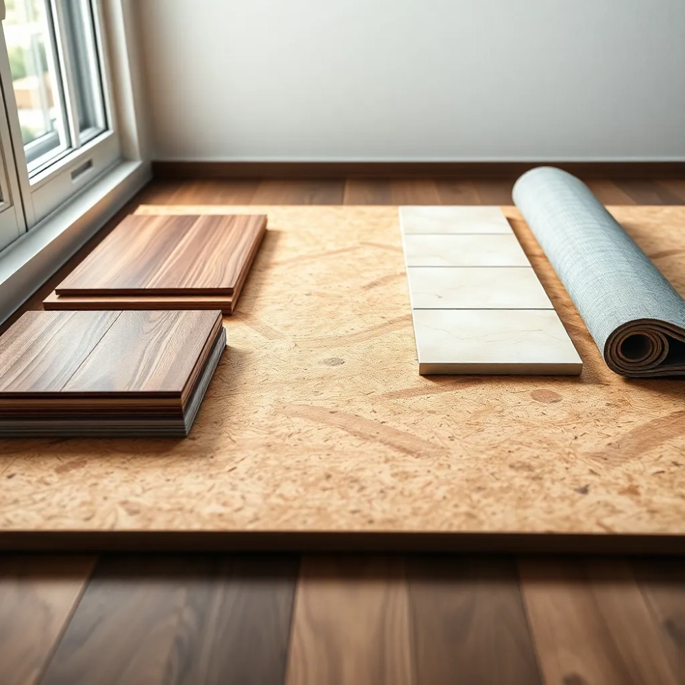 Co można położyć na płytę OSB