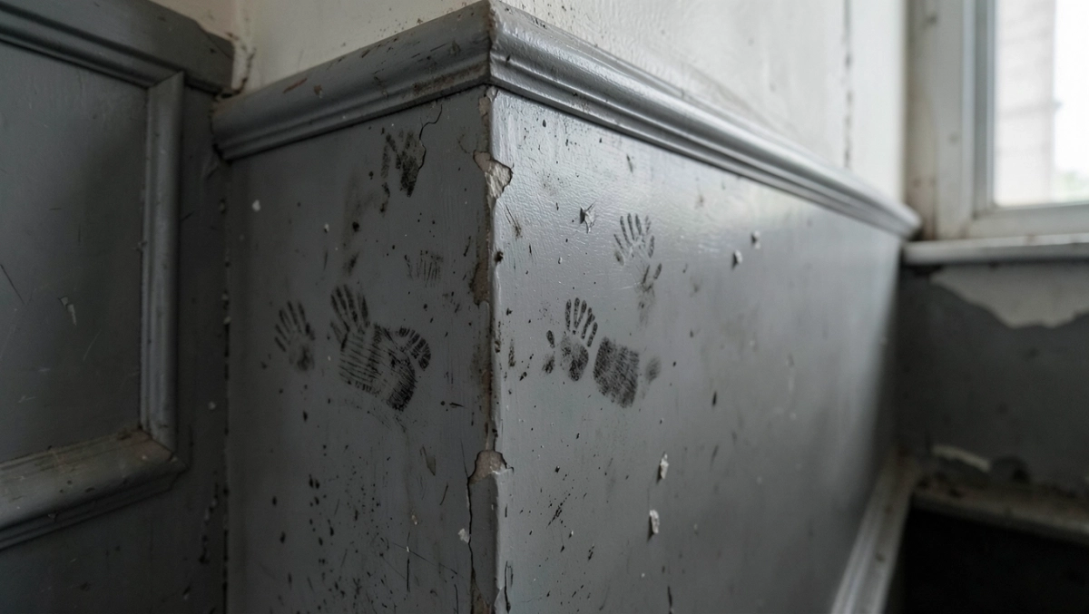 co na lamperie na klatce schodowej