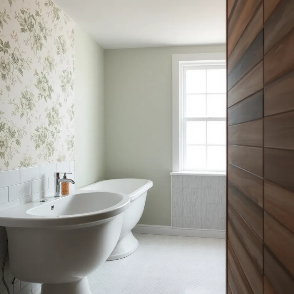 Co na ścianę do łazienki zamiast płytek