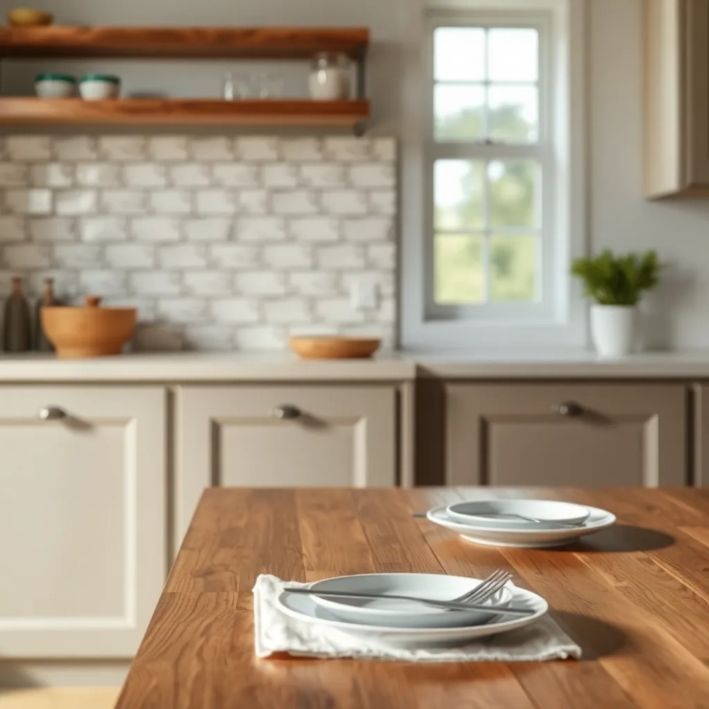 Co na ścianę w kuchni przy stole