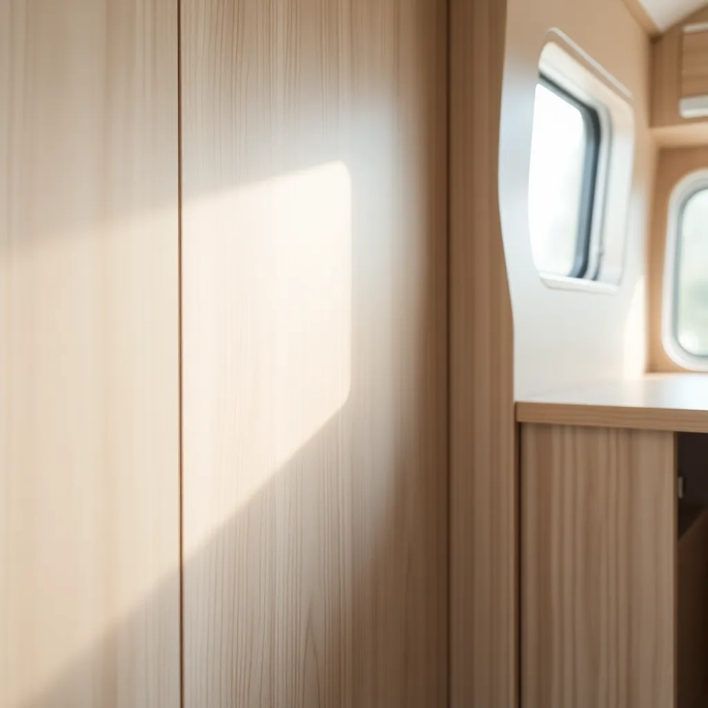 Co na ściany przyczepy kempingowej