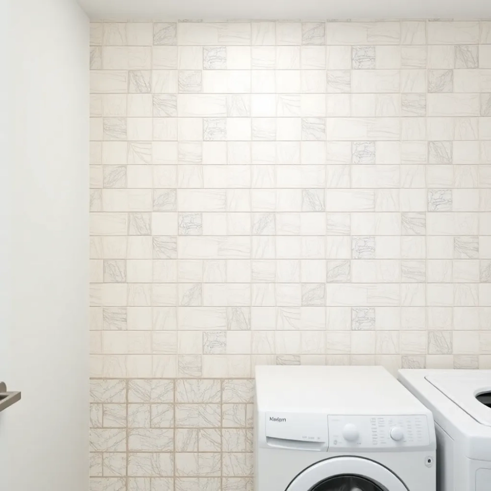 Co na ściany w pralni