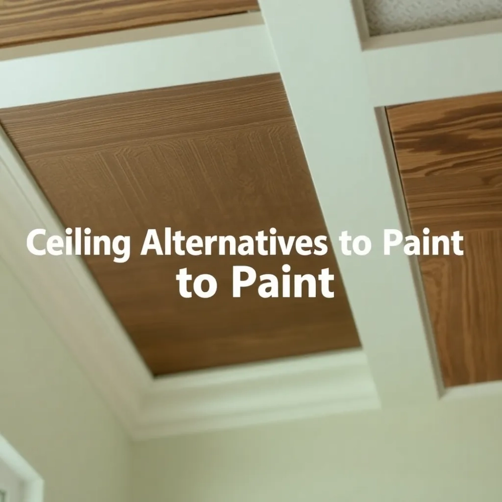 Co na sufit zamiast farby