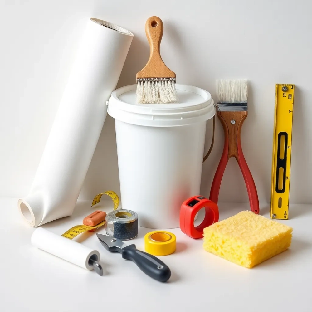 Co potrzeba do położenia tapety