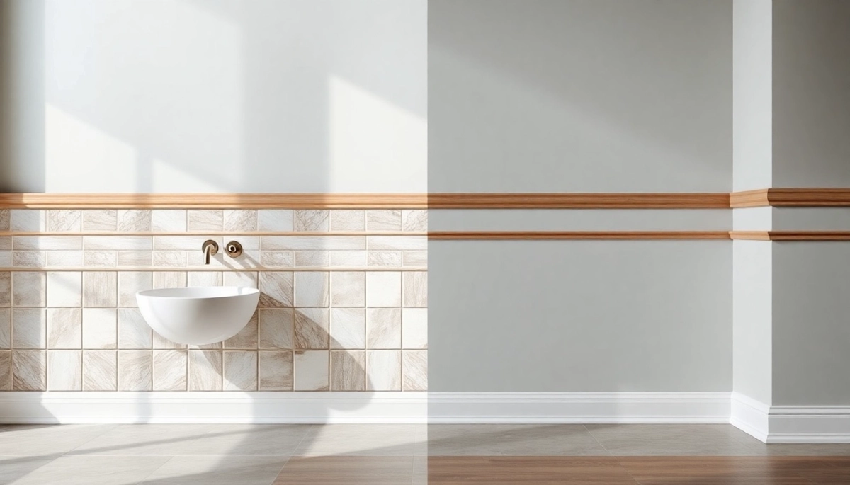 Cokoły z płytek czy listwy