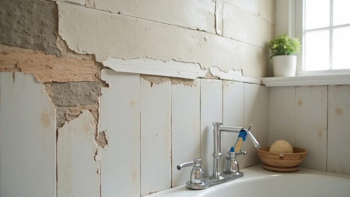 Czy można kłaść płytki na lamperię