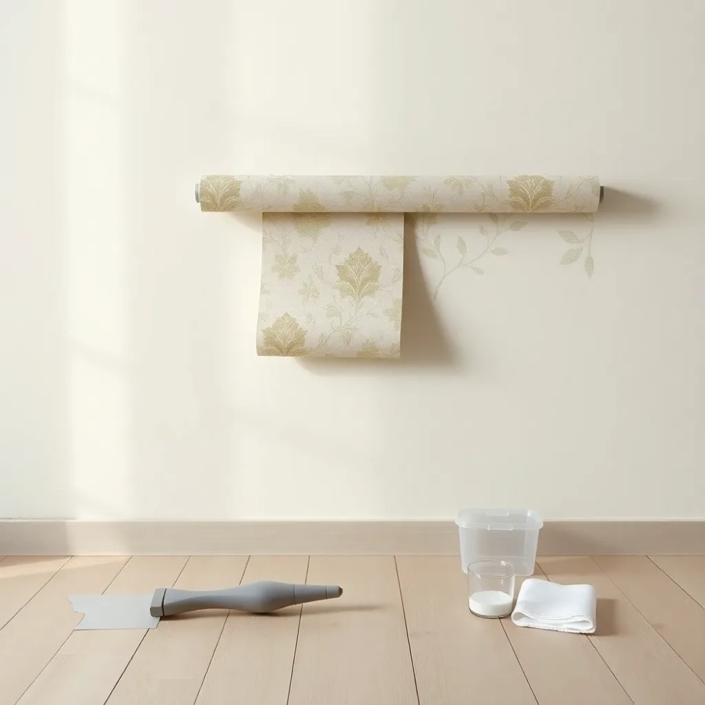 Czy tapetę można kłaść na pomalowaną ścianę