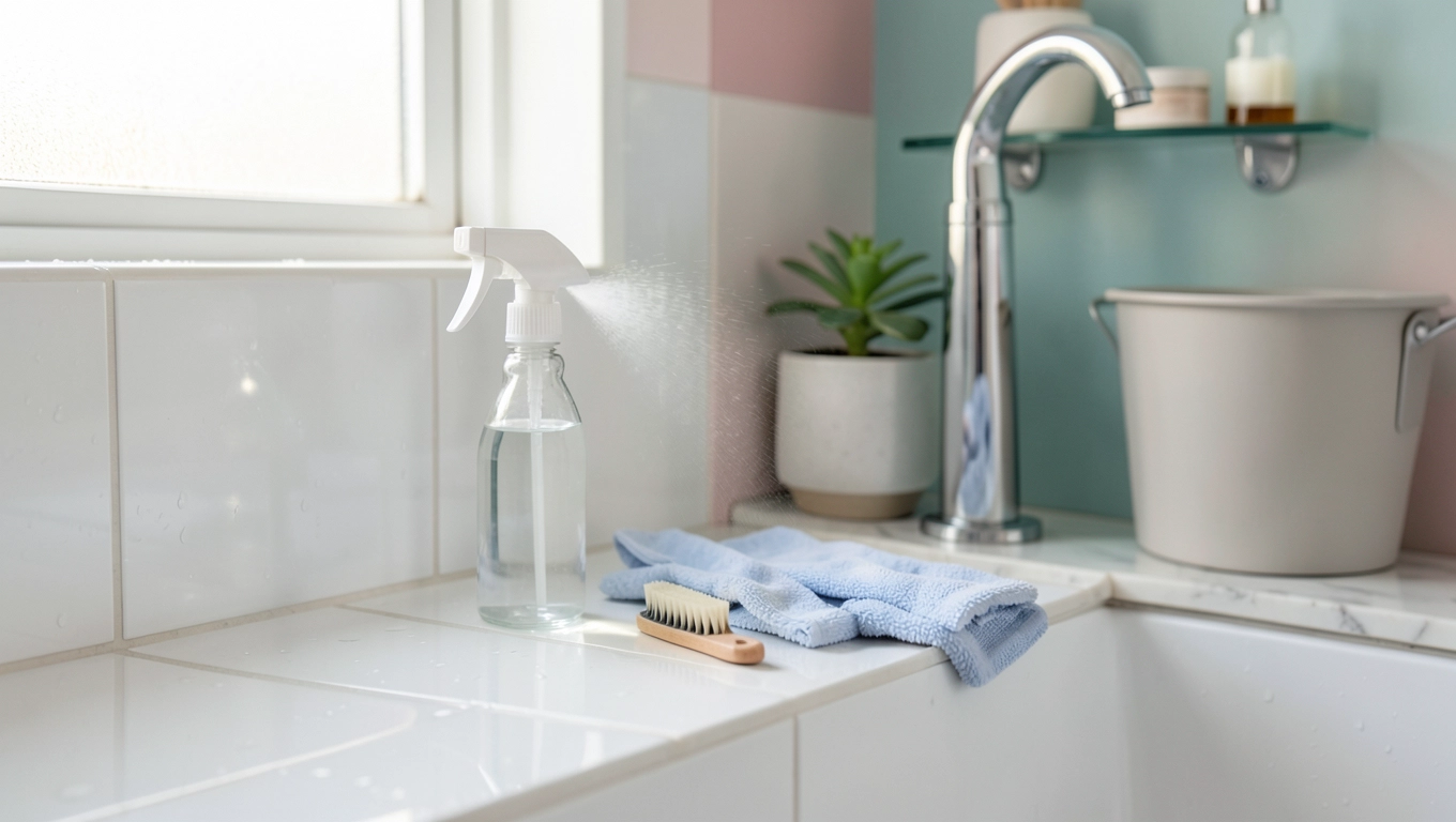 Czym myć ściany w łazience? Akcesoria i porady