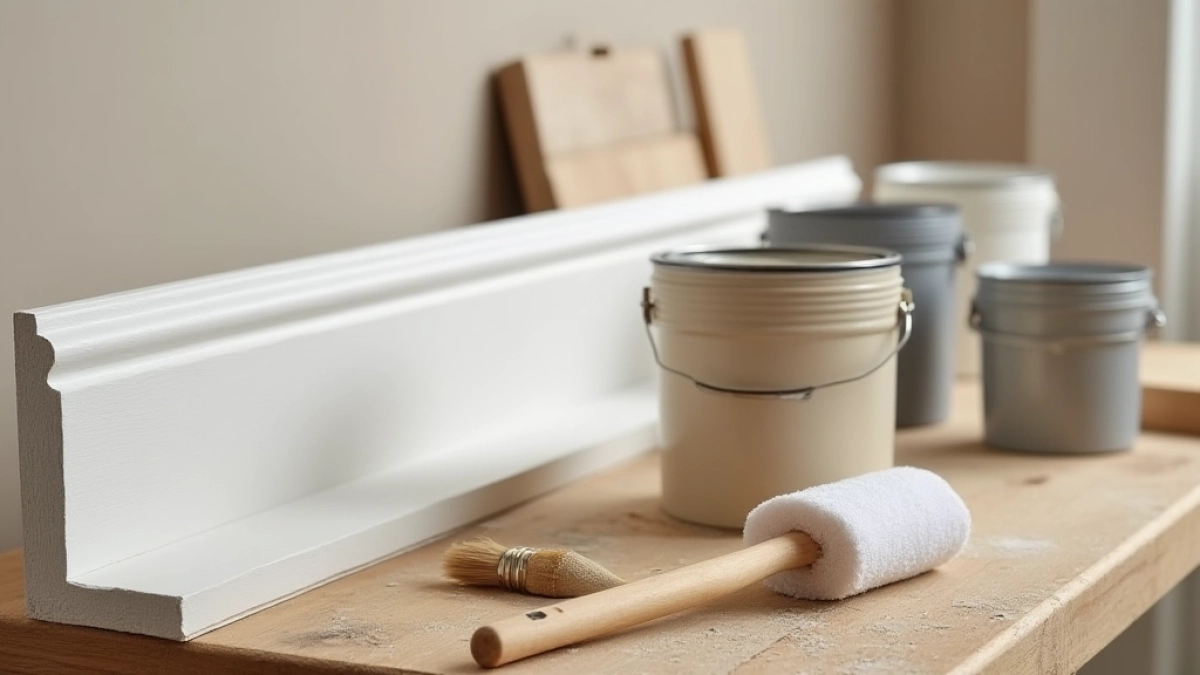 czym pomalować listwy mdf