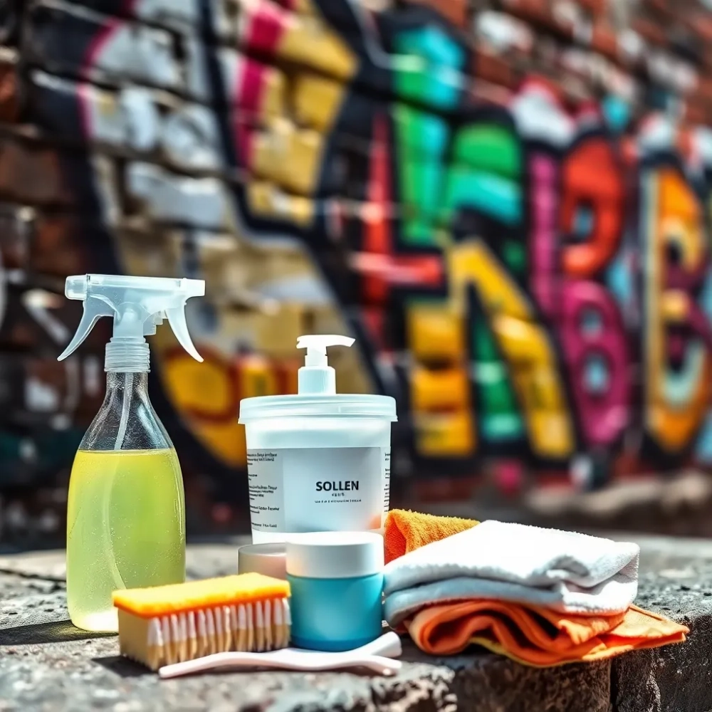 Czym usunąć graffiti ze ściany