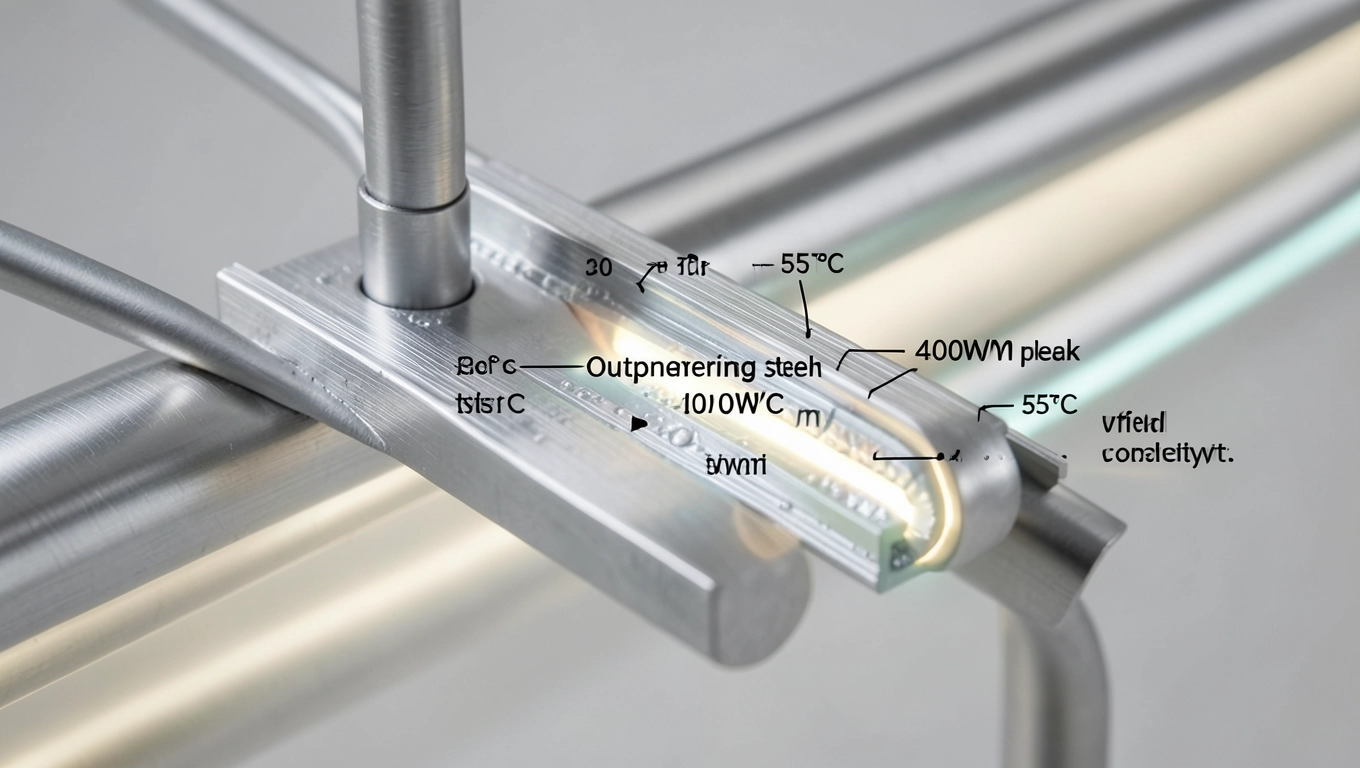 Dane techniczne listew grzewczych na wodę