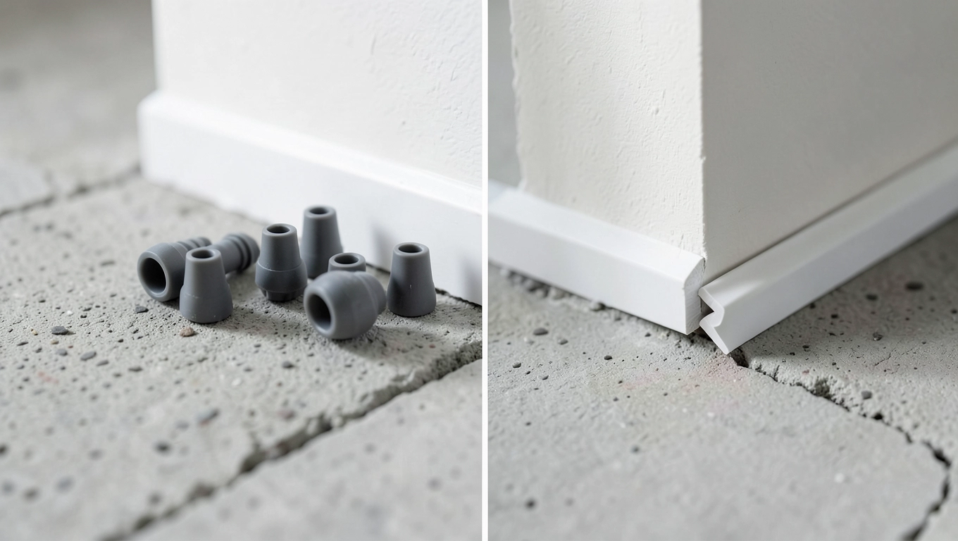 Dobór kołków do listwy podłogowej