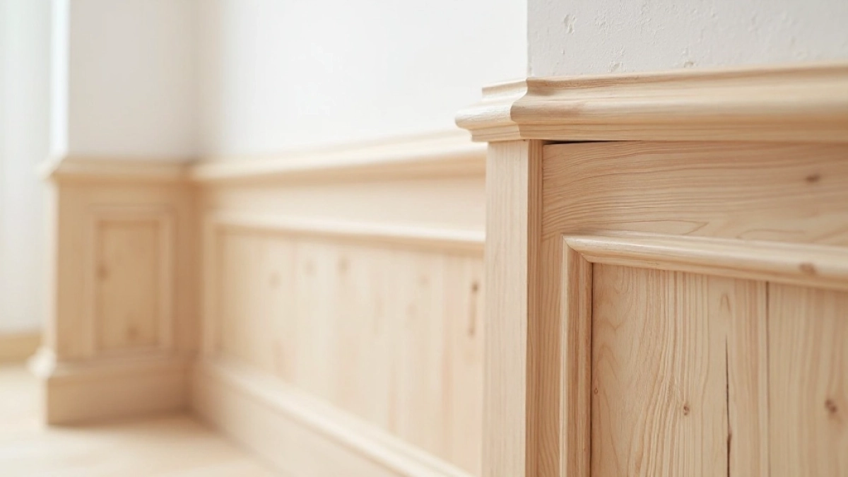 drewniane listwy na ścianę