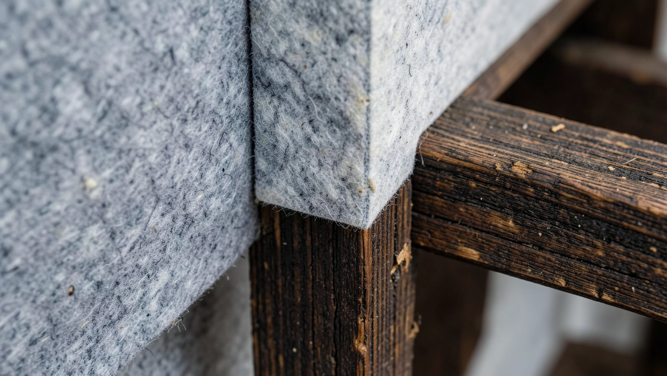 Dystans 75 mm od palnych materiałów drewnianych