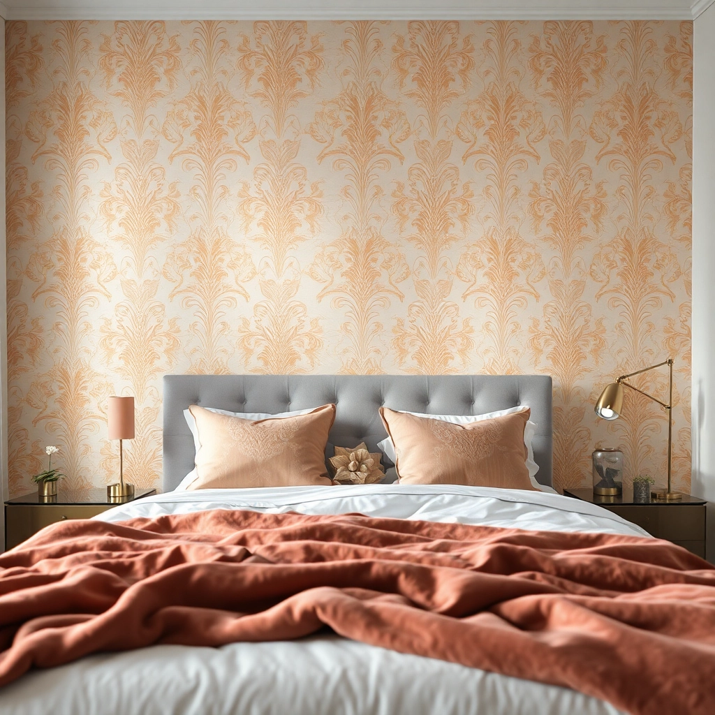 Fototapeta glamour do sypialni