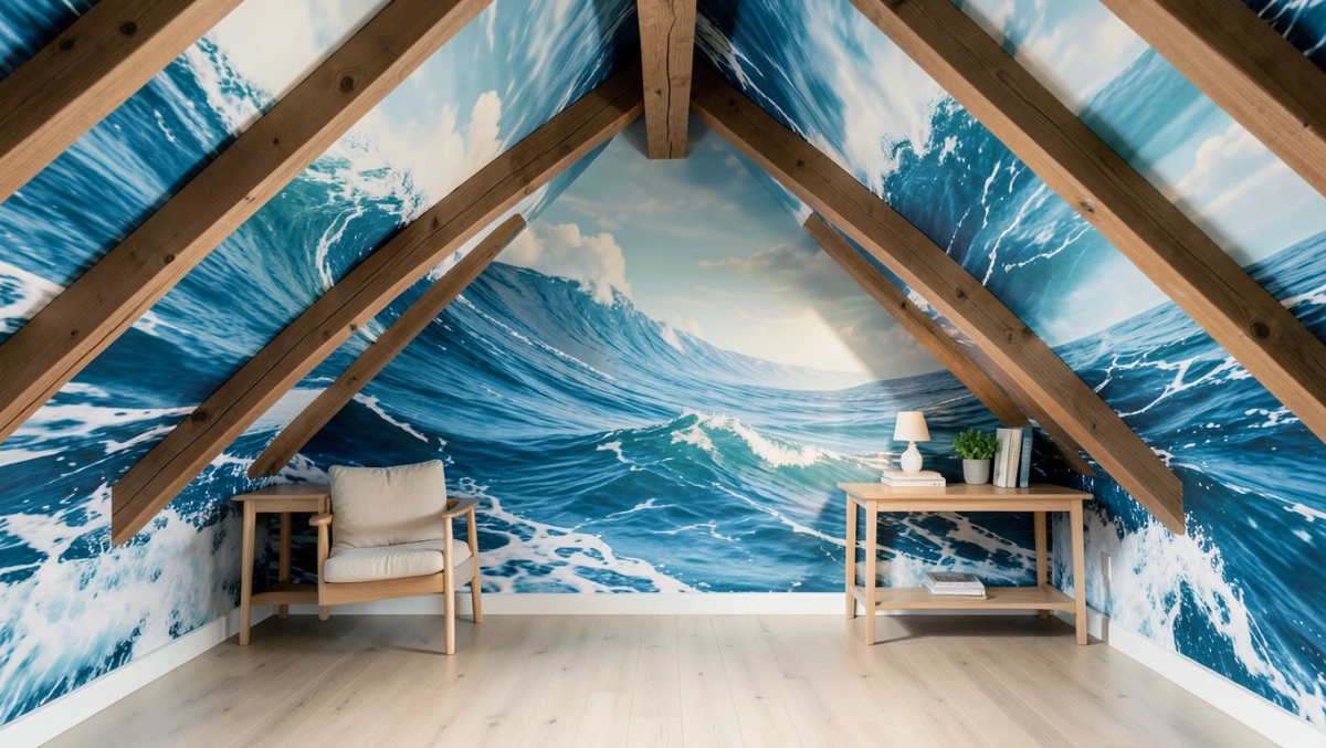 fototapeta na skosach