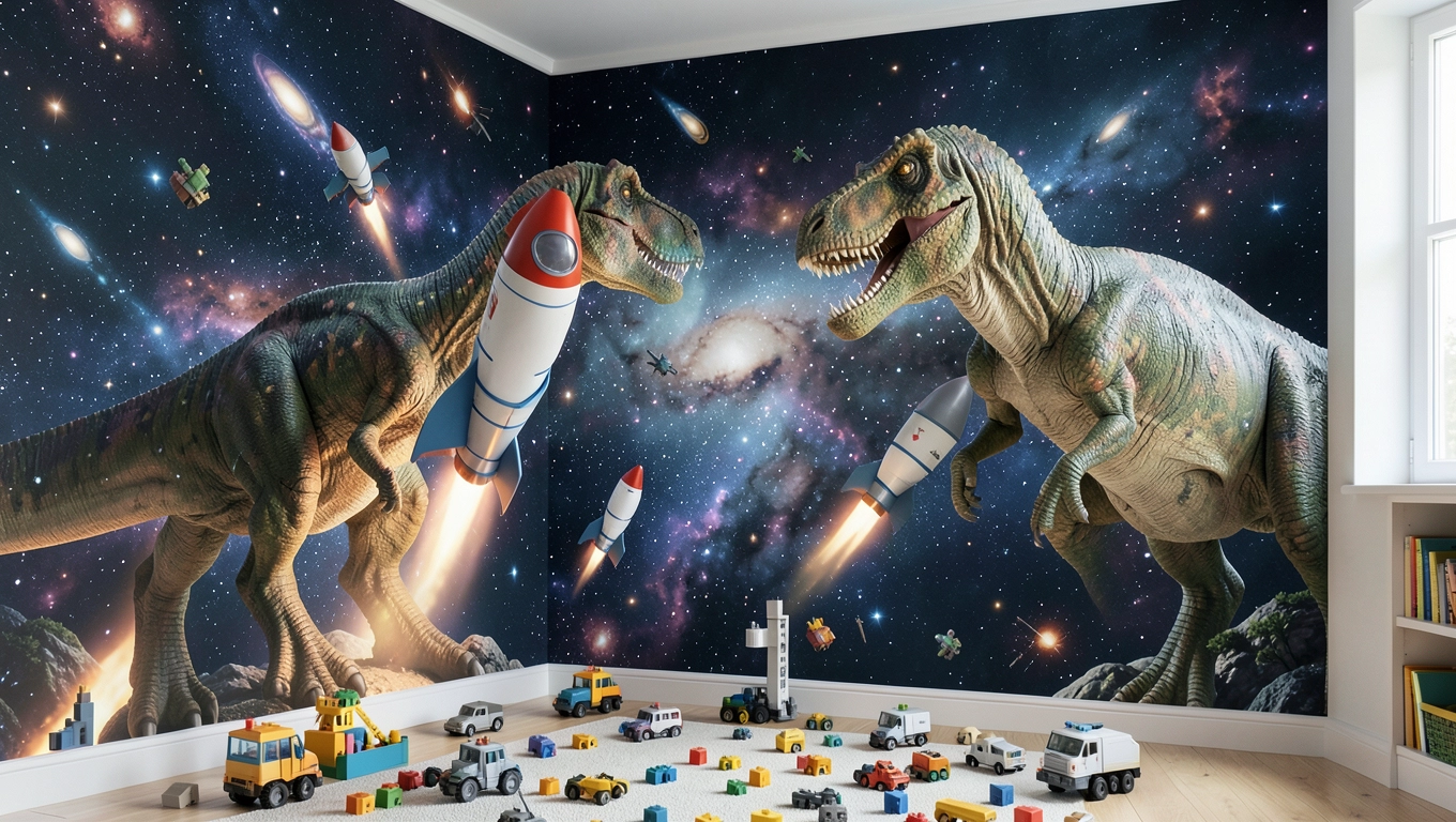 Fototapety 3D dla chłopców