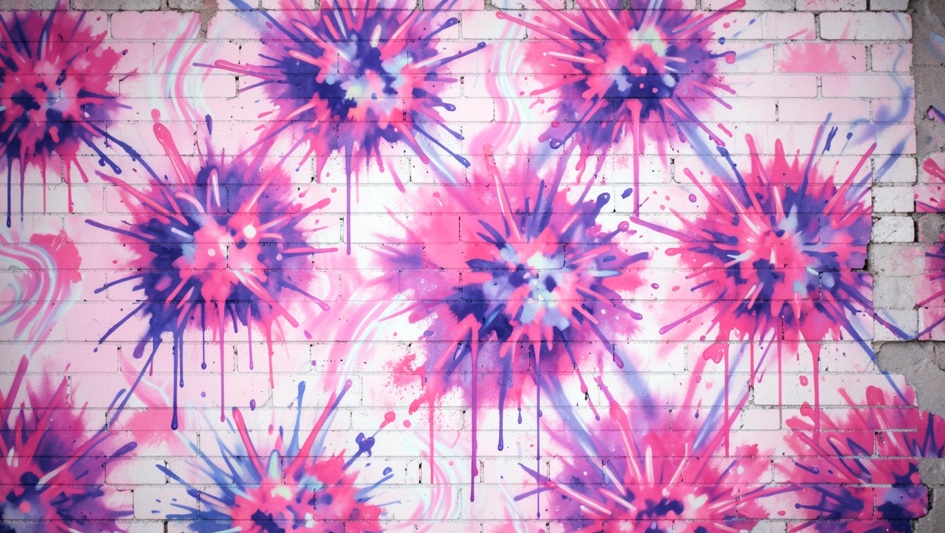 Fototapety graffiti dla dziewczyn