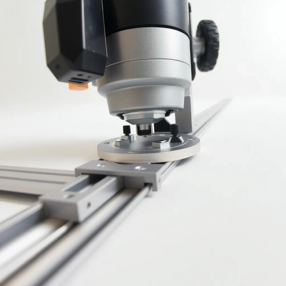 Frezarka do płyt gk z prowadnicą