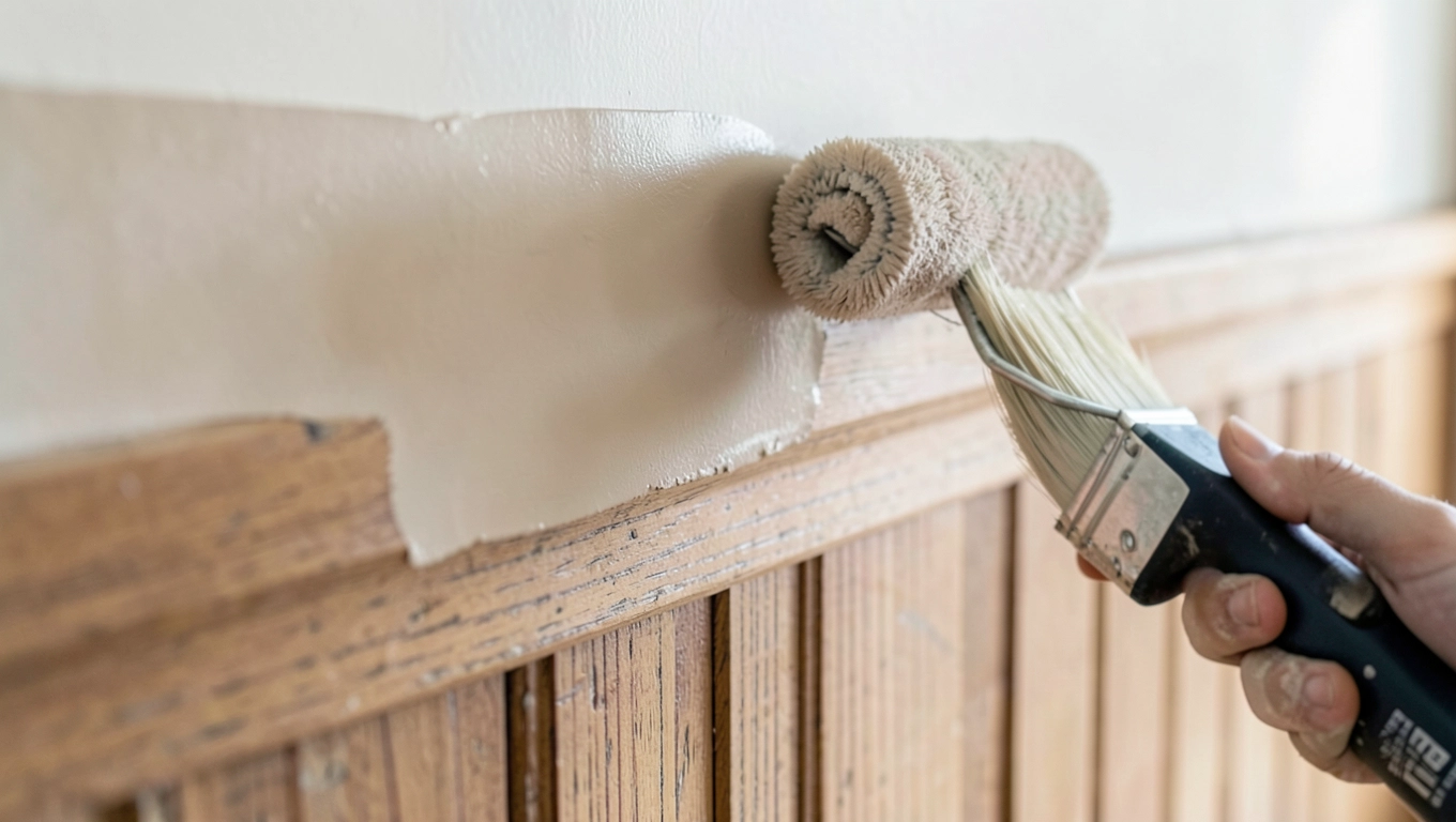 Gruntowanie lamperii przed malowaniem