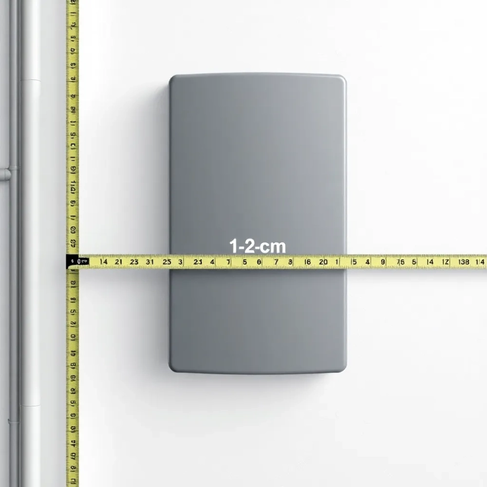 Ile można odsunąć geberit od ściany