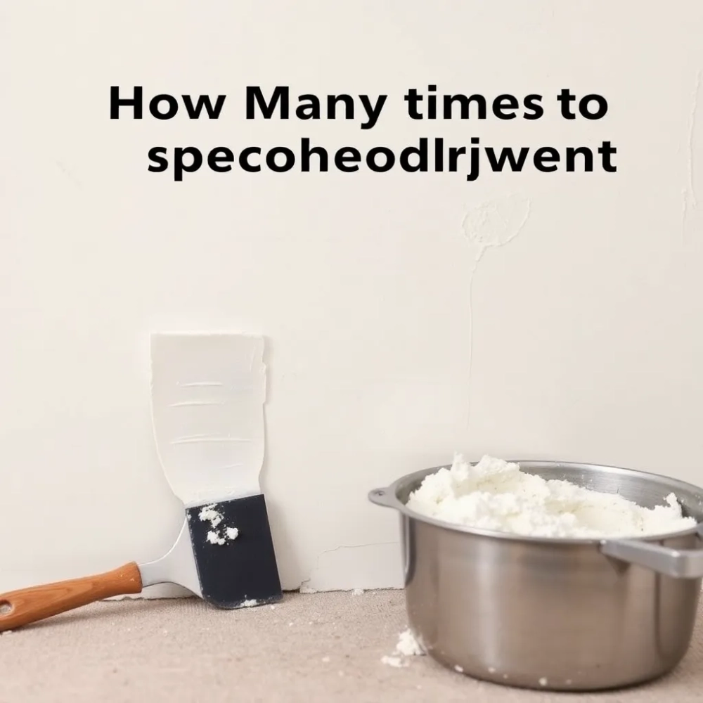 Ile razy szpachlować płyty gk