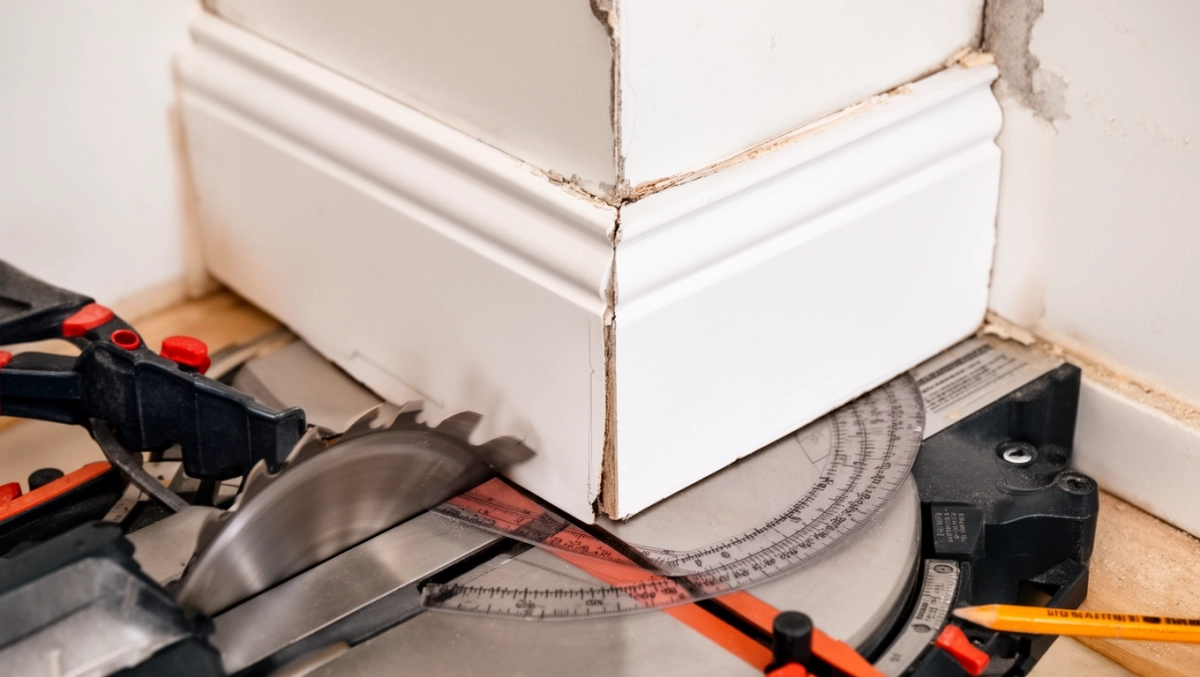 jak ciąć wysokie listwy przypodłogowe