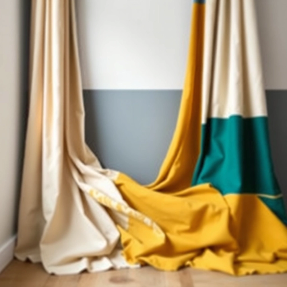 Jak dobrać zasłony do koloru ścian