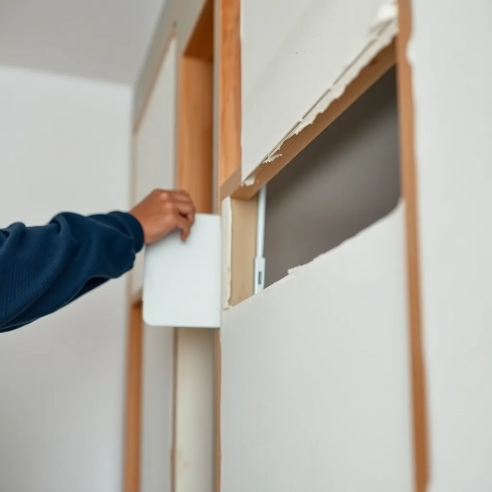 jak kłaść regipsy na ścianę