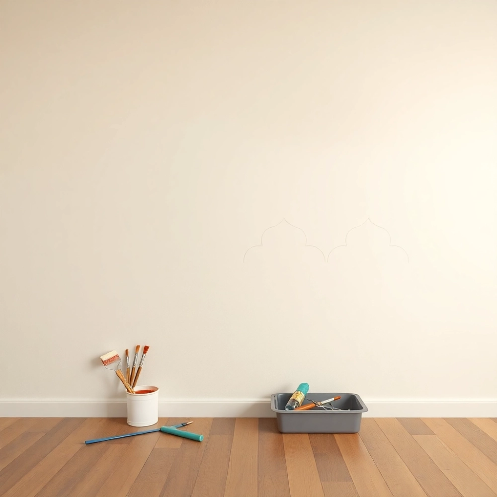 Jak namalować falbanki na ścianie