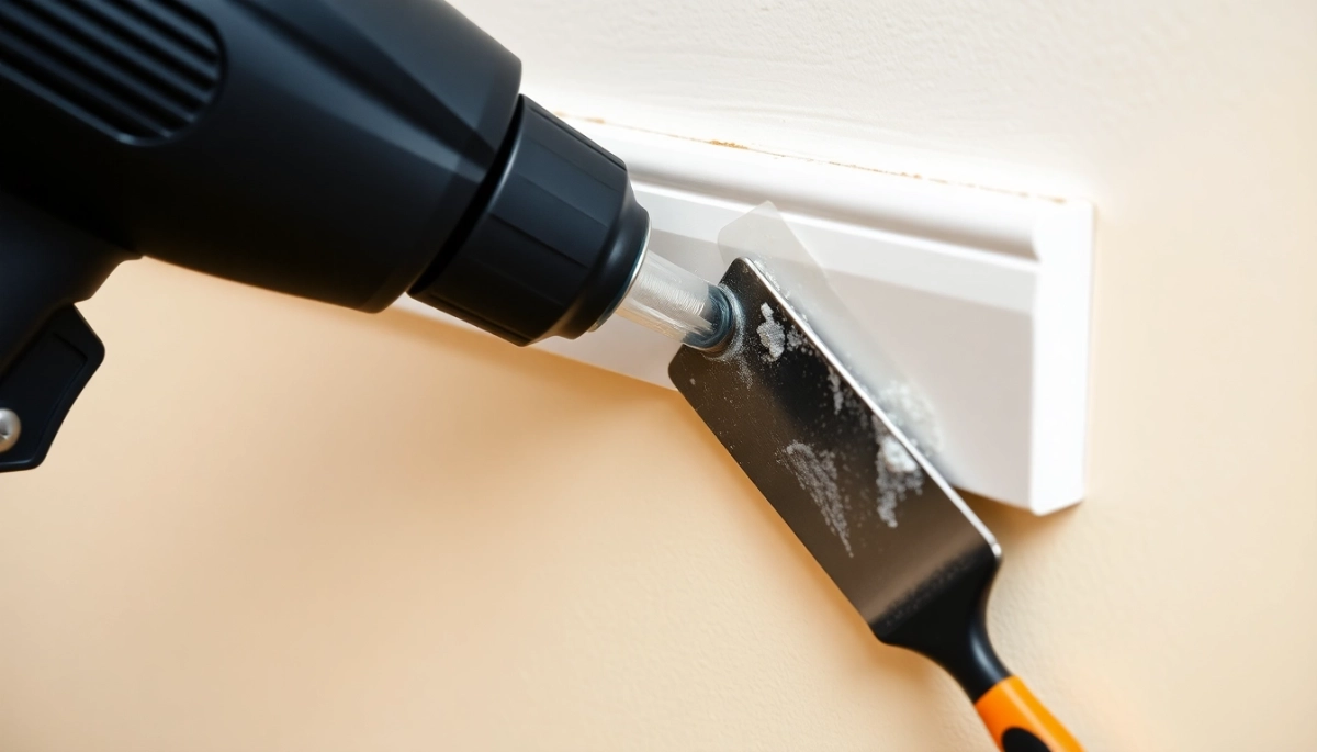 Jak odkleić listwę przyklejona na silikon