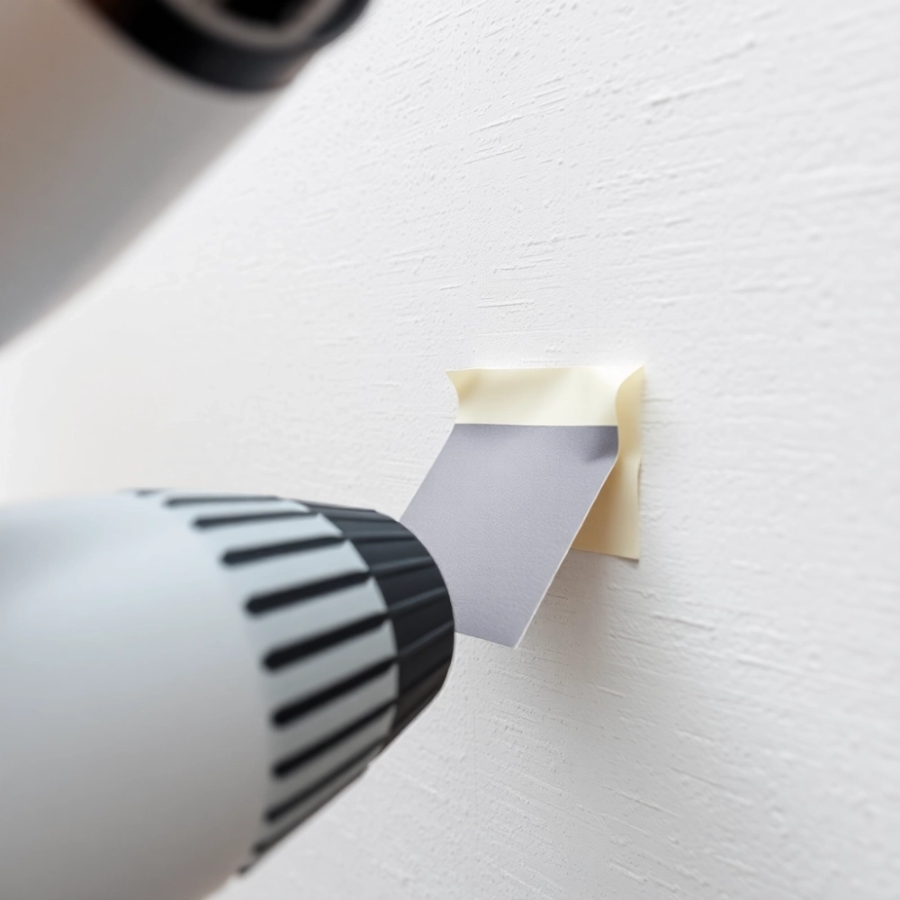 Jak odkleić taśmę dwustronną ze ściany