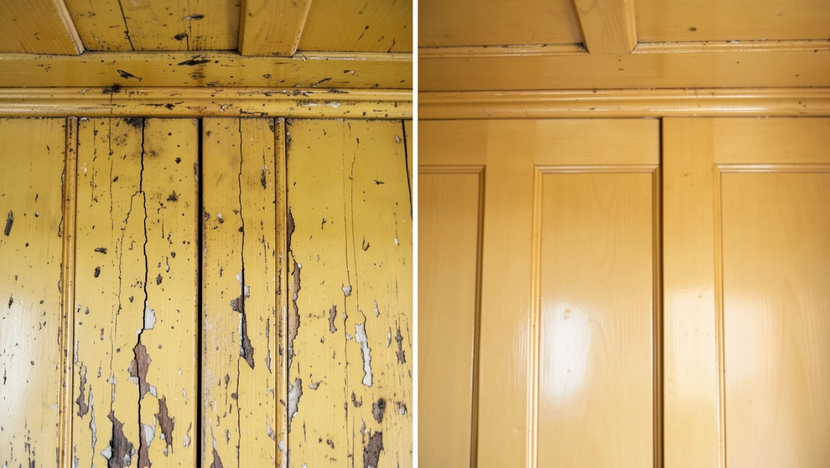 Jak odnowić boazerię lakierowaną