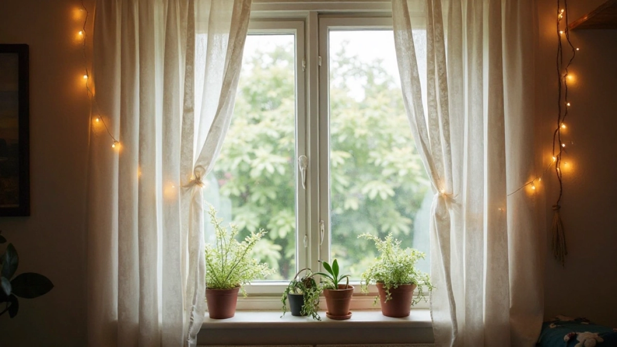 Jak ozdobić okno bez karnisza