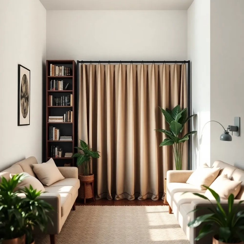 Jak podzielić pokój na dwa bez ściany