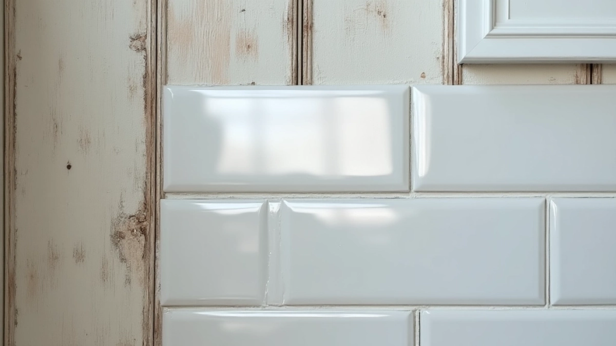 Jak położyć płytki na lamperię