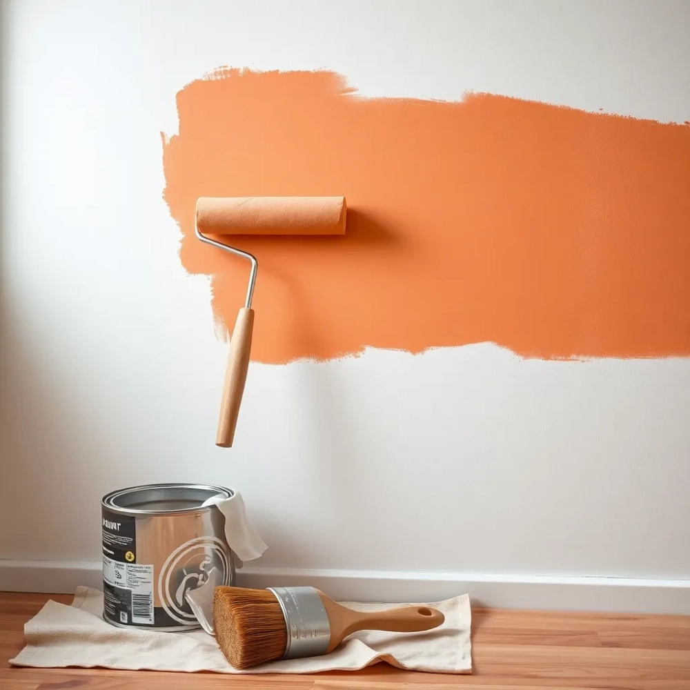 Jak pomalować jedną ścianę