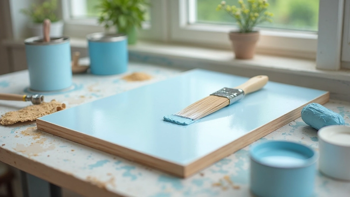 jak pomalować płytę mdf