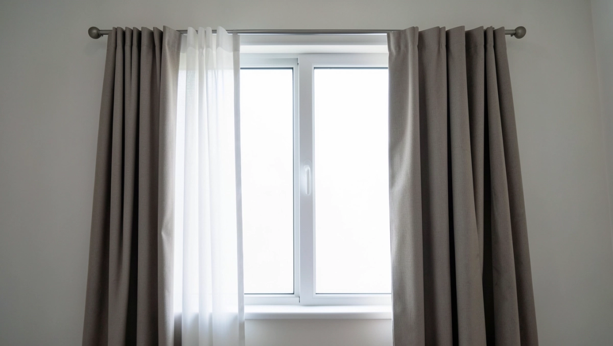 Jak powiesić firanki i zasłony na jednym karniszu