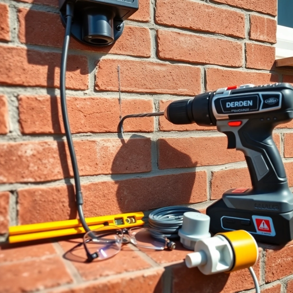 Jak przeprowadzić kabel przez ścianę zewnętrzną