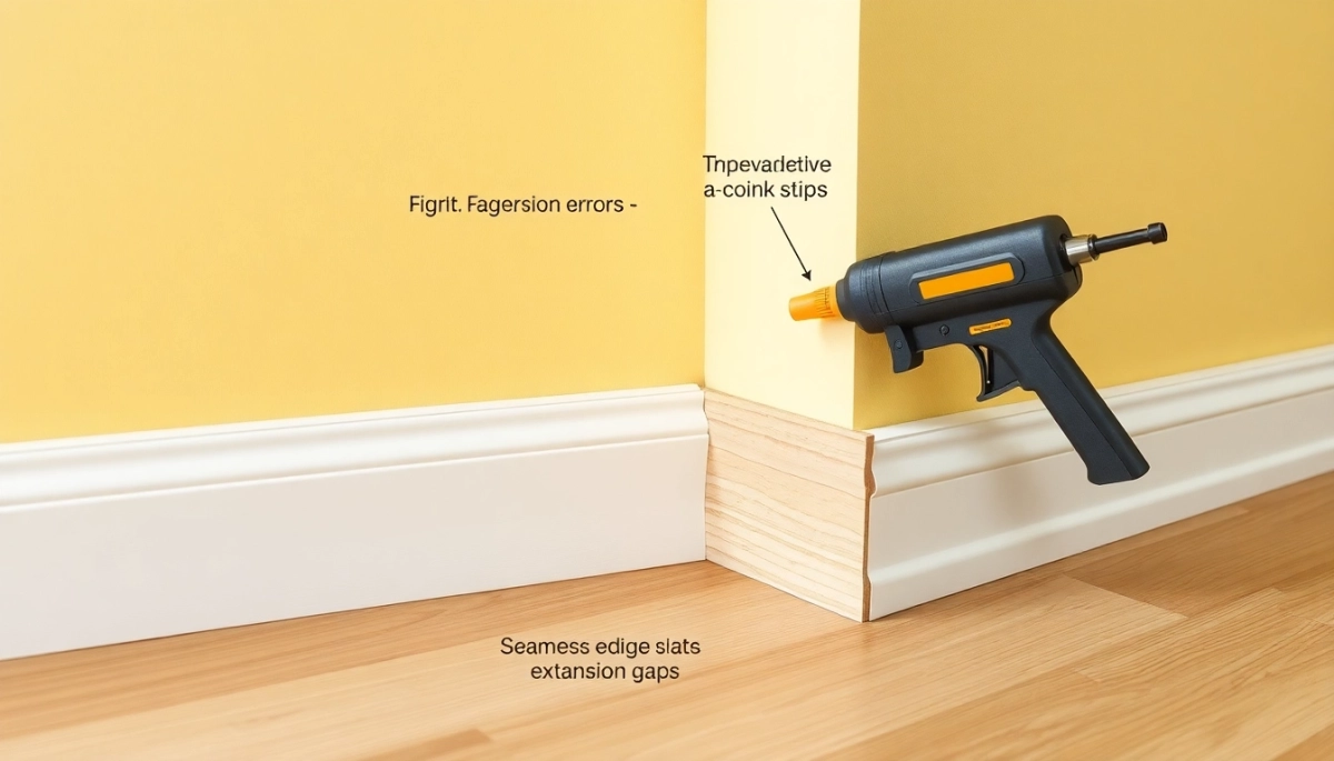 Jak przykleić listwy przypodłogowe MDF