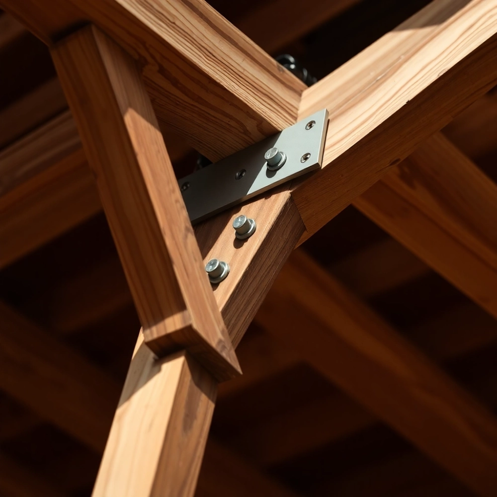 Jak przymocować krokwie do ściany