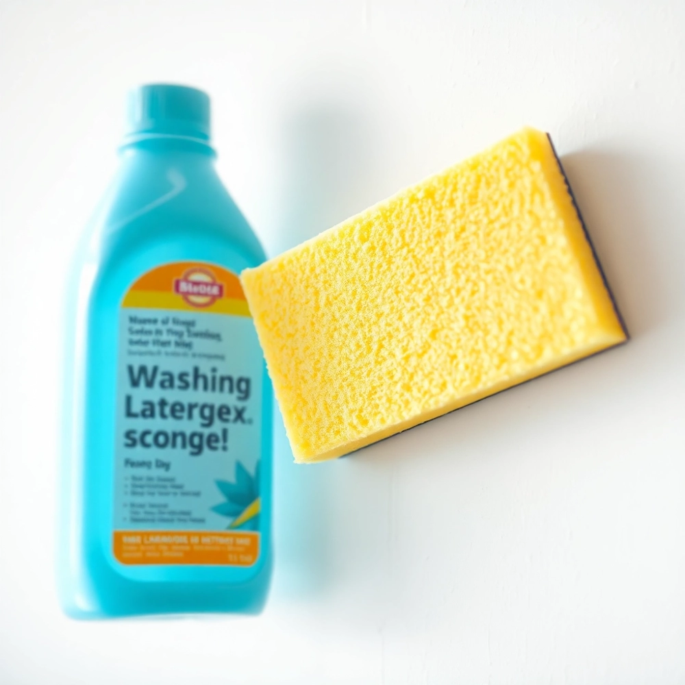 Jak umyć ścianę pomalowaną farbą lateksową