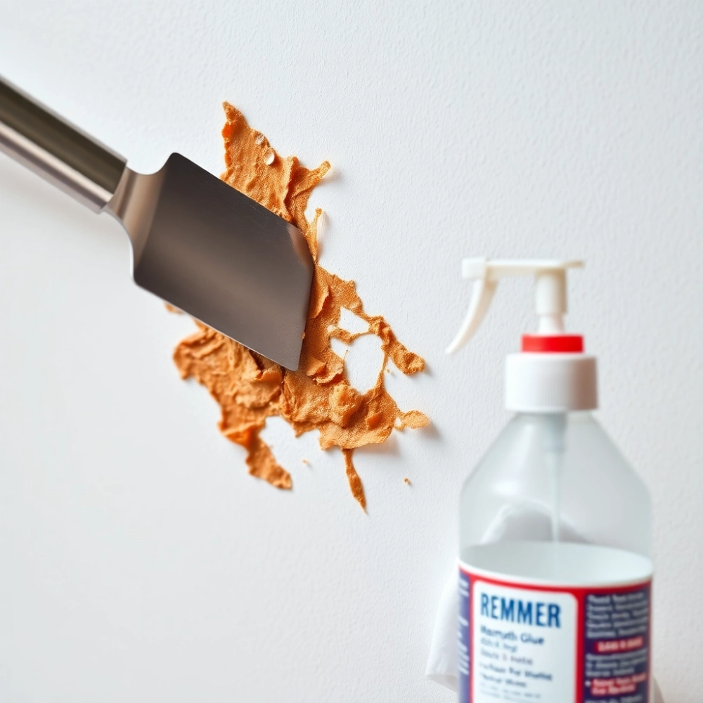 Jak usunąć klej mamut ze ściany