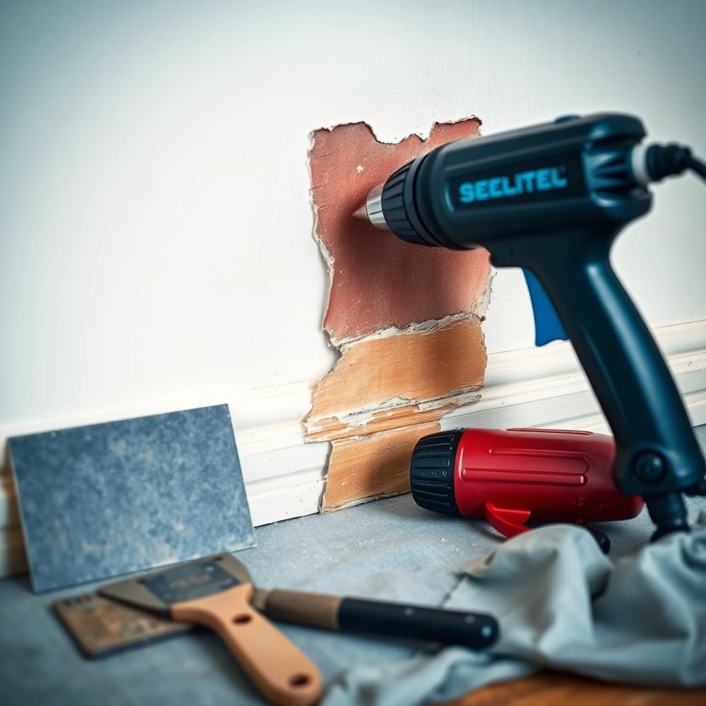 Jak usunąć starą lamperię olejną ze ściany